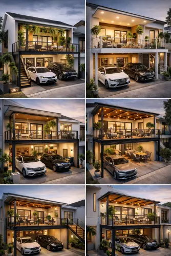 Mezannine Teras Rumah Keren di Babakan Ciparay